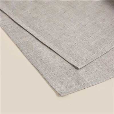 Фартук кухонный женский на завязках SL HOME Heavenly, 74×120 см, цвет небесный, 100% лён, 200 г/м²