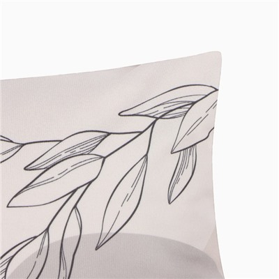 Набор декоративных наволочек «Blossom» - 4 шт., 40×40 см, велюр