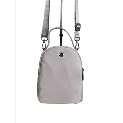 Текстильная сумка из непромокаемого текстиля, цвет светло серый