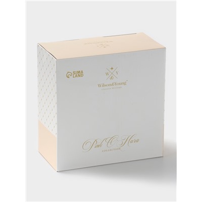 Салатник WY Pink O'hara, фарфор, 600 мл, d=14 см, зелёный