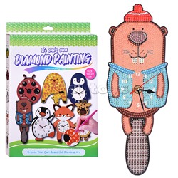 Набор творческая мастерская Часы "Бобёр" 20*22 см.