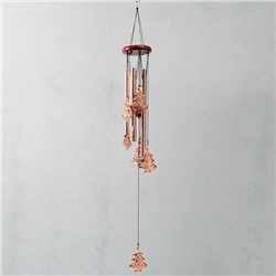 Музыка ветра «Ёлочки», металл, 5 трубок, 6 елей 67 см