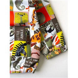 Куртка детская текстильная с полиуретановым покрытием для мальчиков (ветровка)