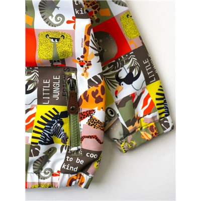 Куртка детская текстильная с полиуретановым покрытием для мальчиков (ветровка)