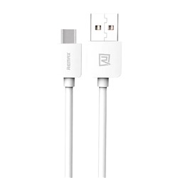 Кабель USB - Type-C Remax RC-006a Light (повр. уп.)  100см 2,1A  (white)