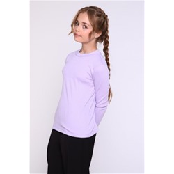 Джемпер "лапша" стойка арт. 13288 (Сиреневый)