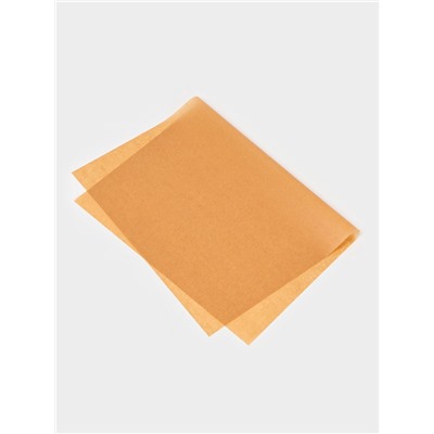 Бумага для выпечки силиконизированная, 40×60 см, пергамент, 500 листов, коричневая