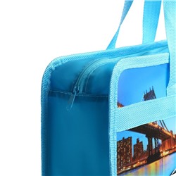 Папка с ручками пластиковая А4, 37 х 22 х 5 см "Машины", МИКС