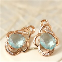 Серьги позолота H01-3573
