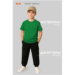 Детская однотонная футболка Happyfox