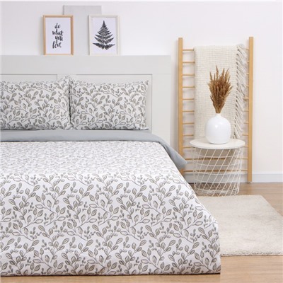 Постельное бельё дуэт LoveLife Leaflets, жатка