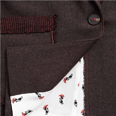 Жакет на подплечниках, Стильно независима (фэшн)