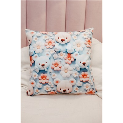 Наволочка декоративная декоративная 1 шт 3D эффект НАТАЛИ, 1209565