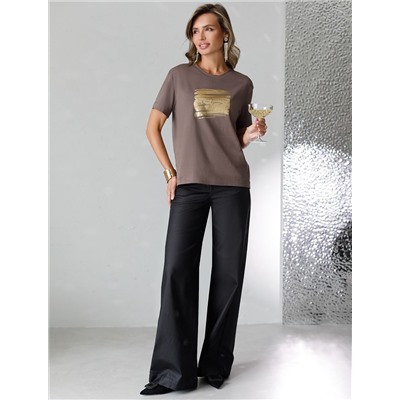 VILATTE Футболка D49.124