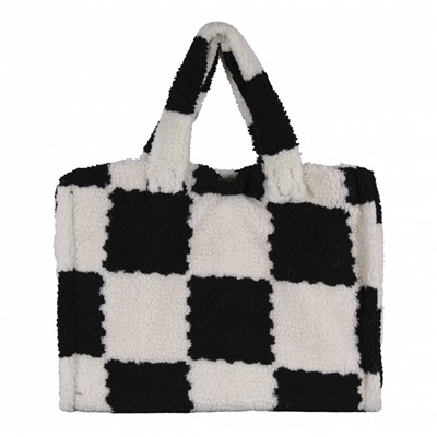 Сумка 2318S white black S-Style