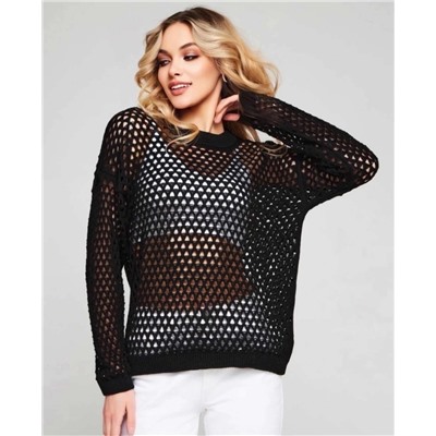 Лонгслив-сетка