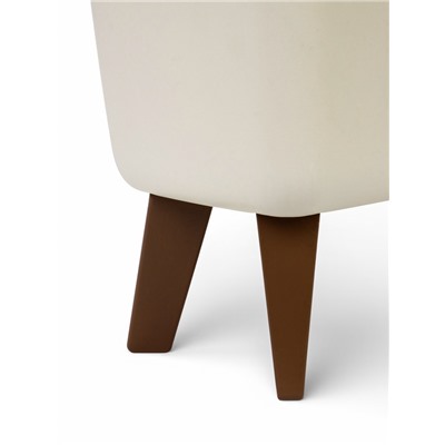 Кашпо для цветов «Флориан», 4.2 л, 39×20×24.5 см, пластиковое, на ножках, белое