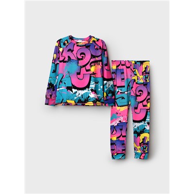 Термокомплект трикотажный для девочек: брюки, толстовка