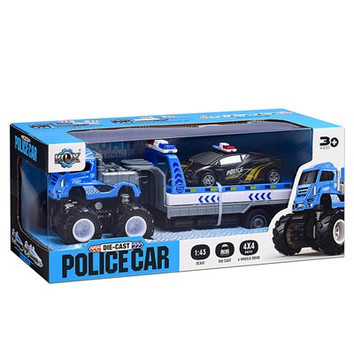 Машина "Полицейский спасатель" в коробке