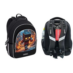 Рюкзак школьный ErgoLine "Mine Block" 15L 39х28х14 см 64925 ErichKrause
