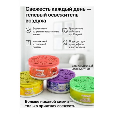 61058 Ароматизатор гелевый НАТАЛИ, 1213750