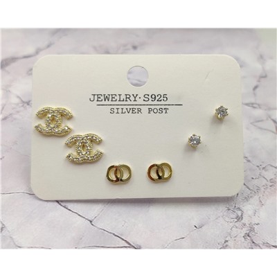 Комплект сережек