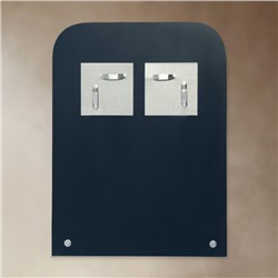 Зеркало интерьерное настенное, с полкой, 30×40 см