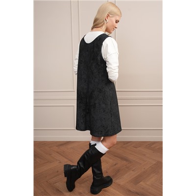 Женское офисное платье - сарафан Happyfox