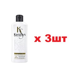 KeraSys Шампунь Оздоровление сухих волос 180мл 3шт