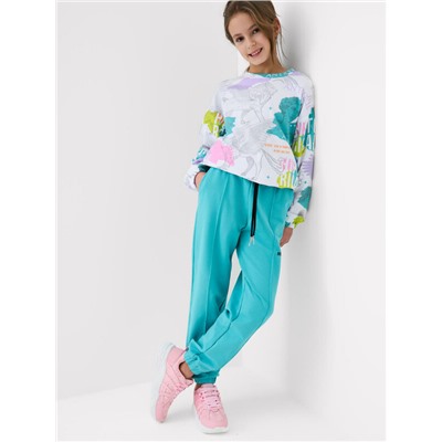 Толстовка трикотажная для девочек