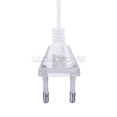 Электрогирлянда Бахрома, 6м, 192 лампы, цветная