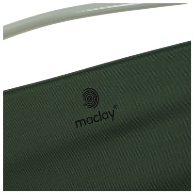 Кресло складное maclay, 55×50×78 см, до 120 кг, зелёное