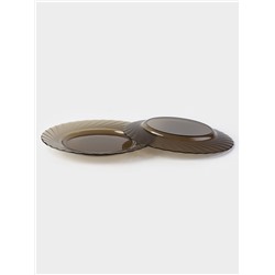 Столовый сервиз Luminarc Ocean Eclipse, 31 предмет, стекло, коричневый
