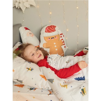 Постельное бельё 1.5-спальное «Этель» Happy skiers, бязь