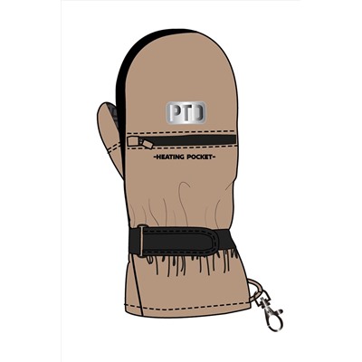 Варежки PLAYTODAY, 1185472