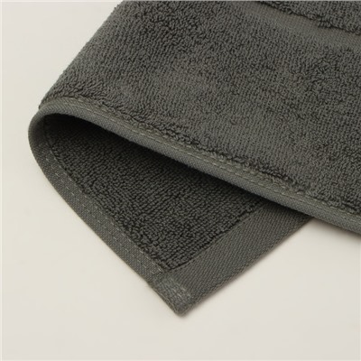 Коврик махровый SL HOME: Basic "Олива" 50х70 см, 100% хлопок, 730 г/м2