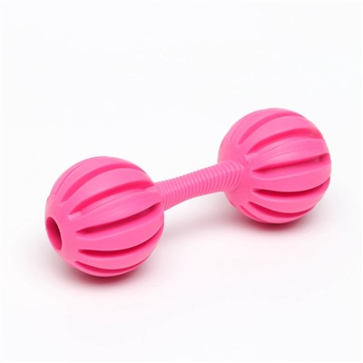Игрушка жевательная «Силач», TPR, 15 см, розовая
