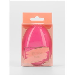 Расчёска массажная, 7×9(±1) см, розовая