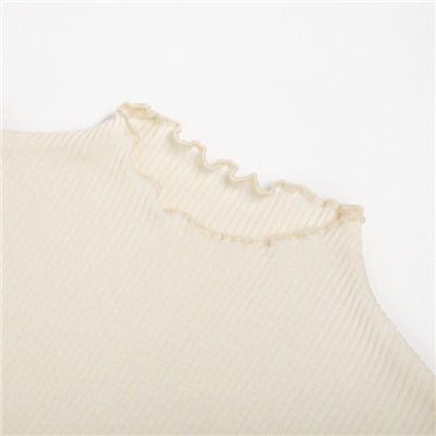 Водолазка женская MINAKU: Basic line, размер 46, цвет экрю