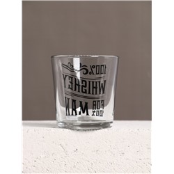 Подарочный набор «На удачу»: гель для душа виски 250 мл и стакан для виски, Чистое счастье