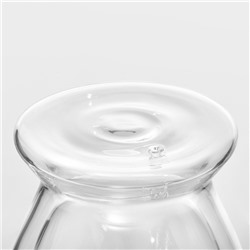 Кружка с двойными стенками «Дуо», 300 мл, стекло, прозрачная