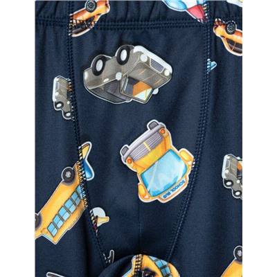 Термокомплект трикот. для мальчиков: фуфайка (футболка) с длин. рук, брюки