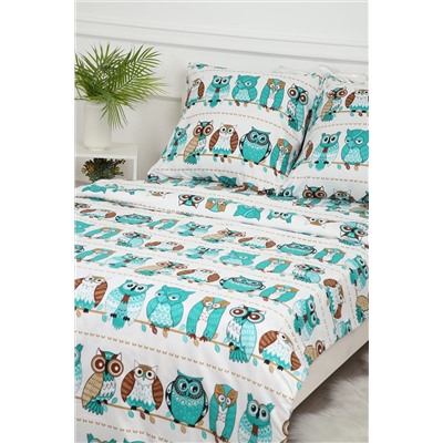 КПБ Детское постельное белье Совы полисатин, наволочки 50х70 и 70х70см НАТАЛИ, 1119166