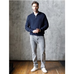 Джемпер жаккардовой вязки из пряжи двух оттенков