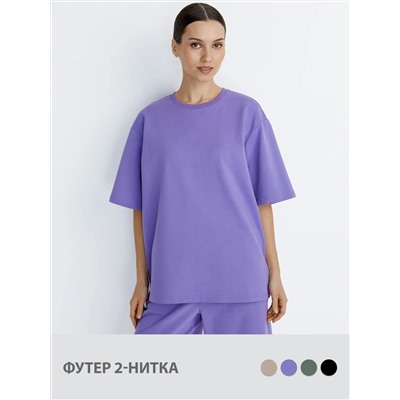 Omsa Футболка OmD 1453С Футболка женская OVERSIZE, CO+EL