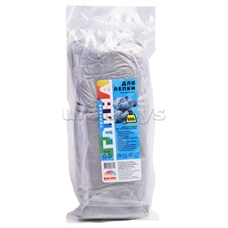 Глина для лепки порошкова, голубая 500 гр,