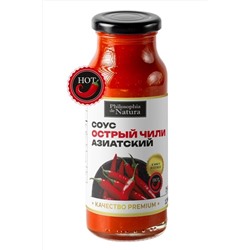 Соус азиатский "Острый Чили" бутылка стекло 230г ЭКОПРОДУКТЫ, 1185137