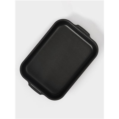 Противень Доляна Promo, 19×25 см, h=5.5 см, антипригарное покрытие, бордовый