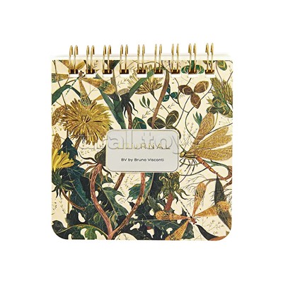 Блокнот "Pocket journal" 90 х 90 мм, 60 л, на гребне "Summer Greens"