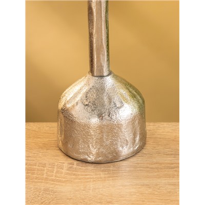 Подсвечник для свечи 9 см «Грэй», 39 см, металл, золото